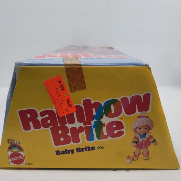 1993 Vintage Mattel Rainbow Brite Baby Brite Doll In Original Box - Picture 6 of 6